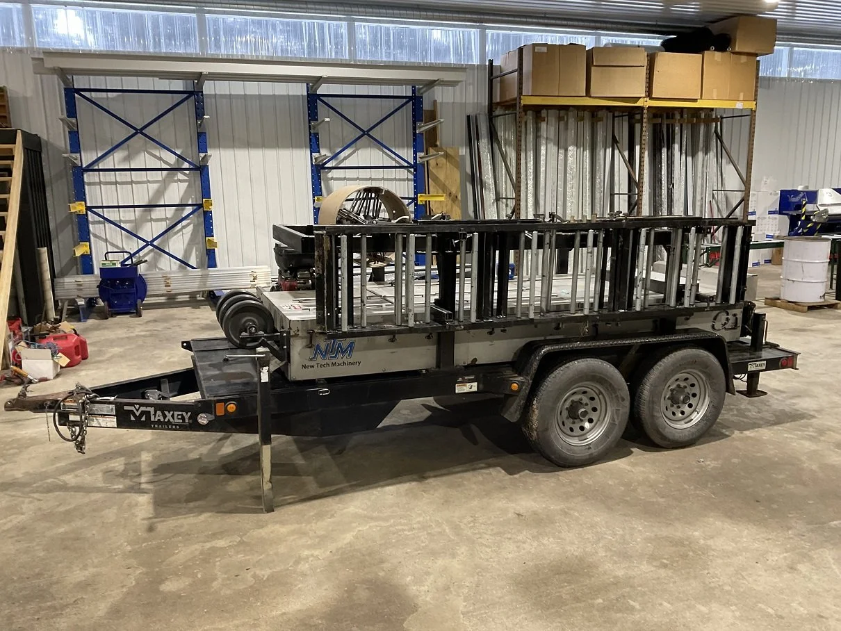 | Condition: USED | Type: ROOF PANEL MACHINE  | Manufacturer: NEW TECH MACHINE  | Model: SSQ | Year: UNKNOWN |