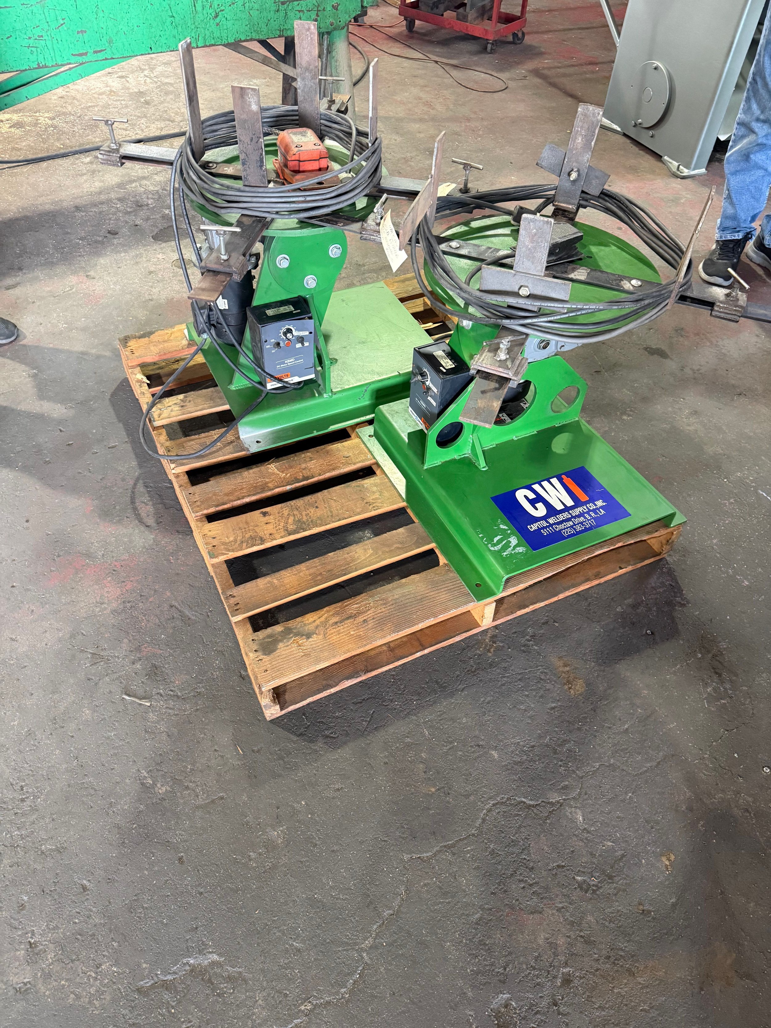 | Condition: USED | Type: WELDING POSITIONER  | Manufacturer: CWI  | Model: P500| Year: UNKNOWN |