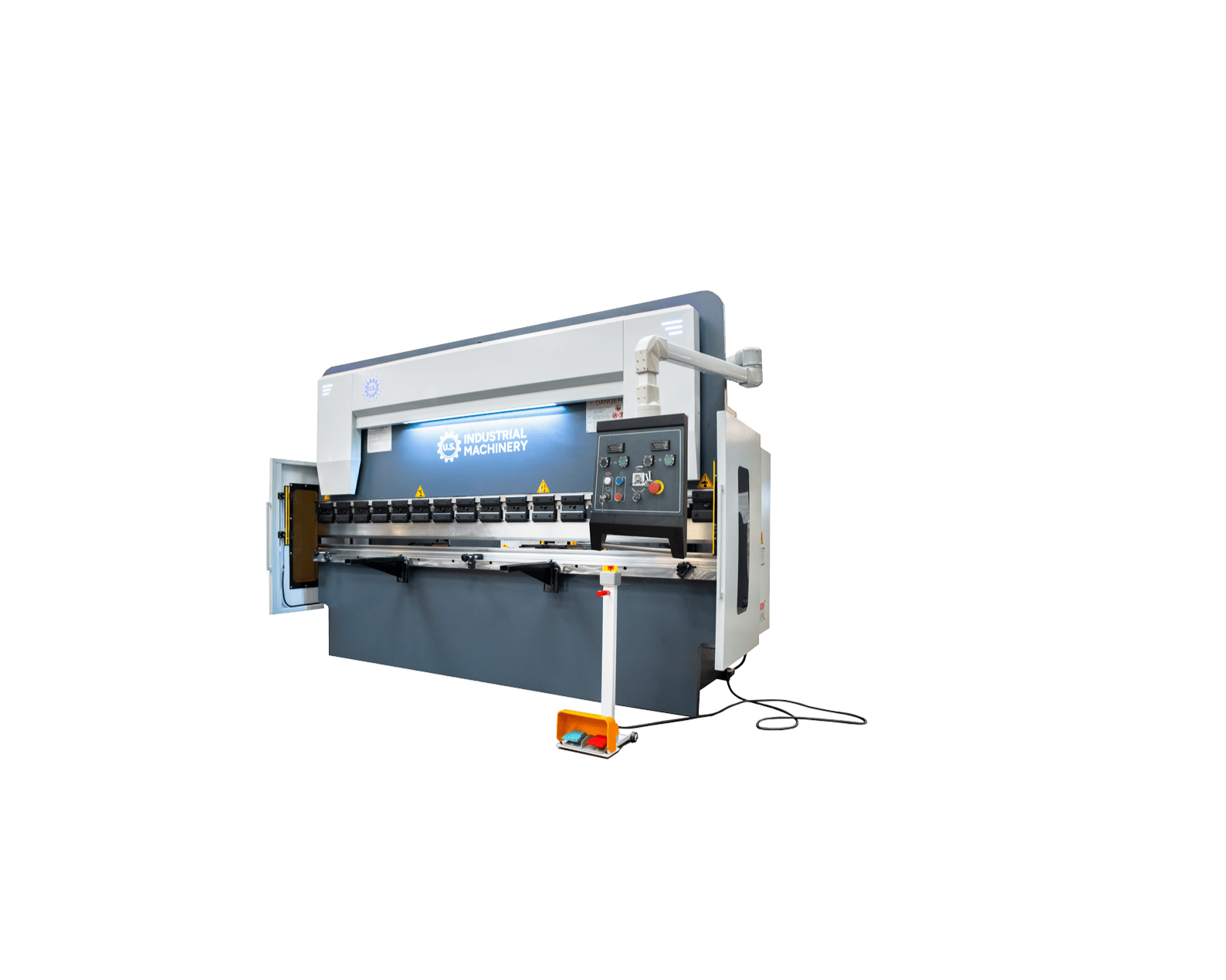 NEW U.S. INDUSTRIAL 10' X 200 TON MANUAL BRAKE