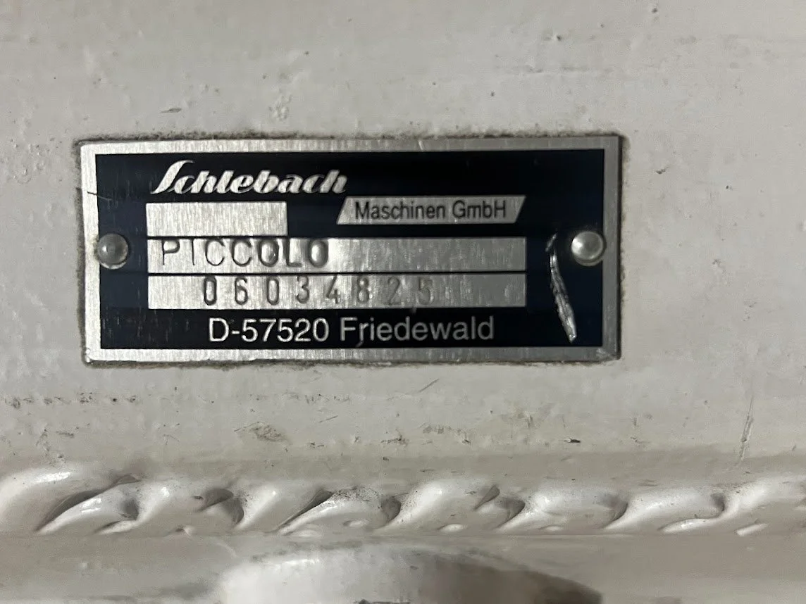 USED SCHELBACH DOUBLE LOCK POWER SEAMER FOR ROOF PANEL MACHINES