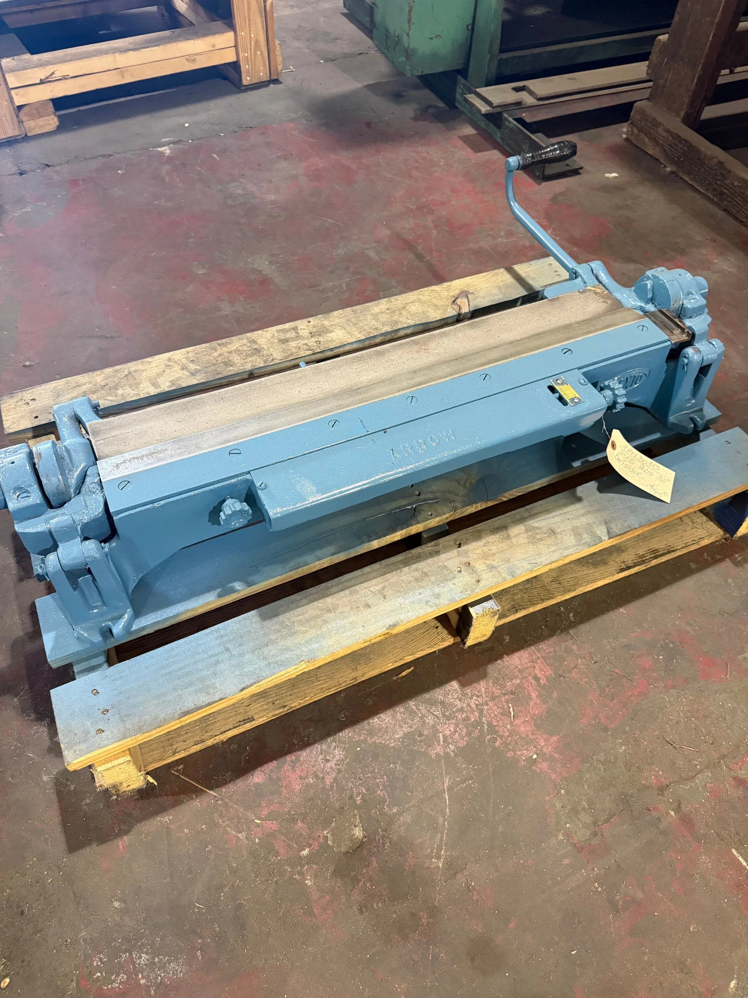 USED PEXTO 30" BAR FOLDER