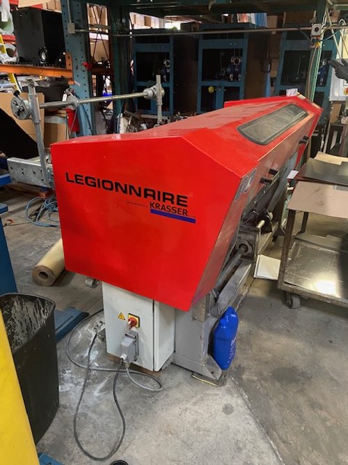 Discover the power of the USED Krasser Legionnaire Slitting Line Machine! Boost your production with top-notch precision and efficiency.