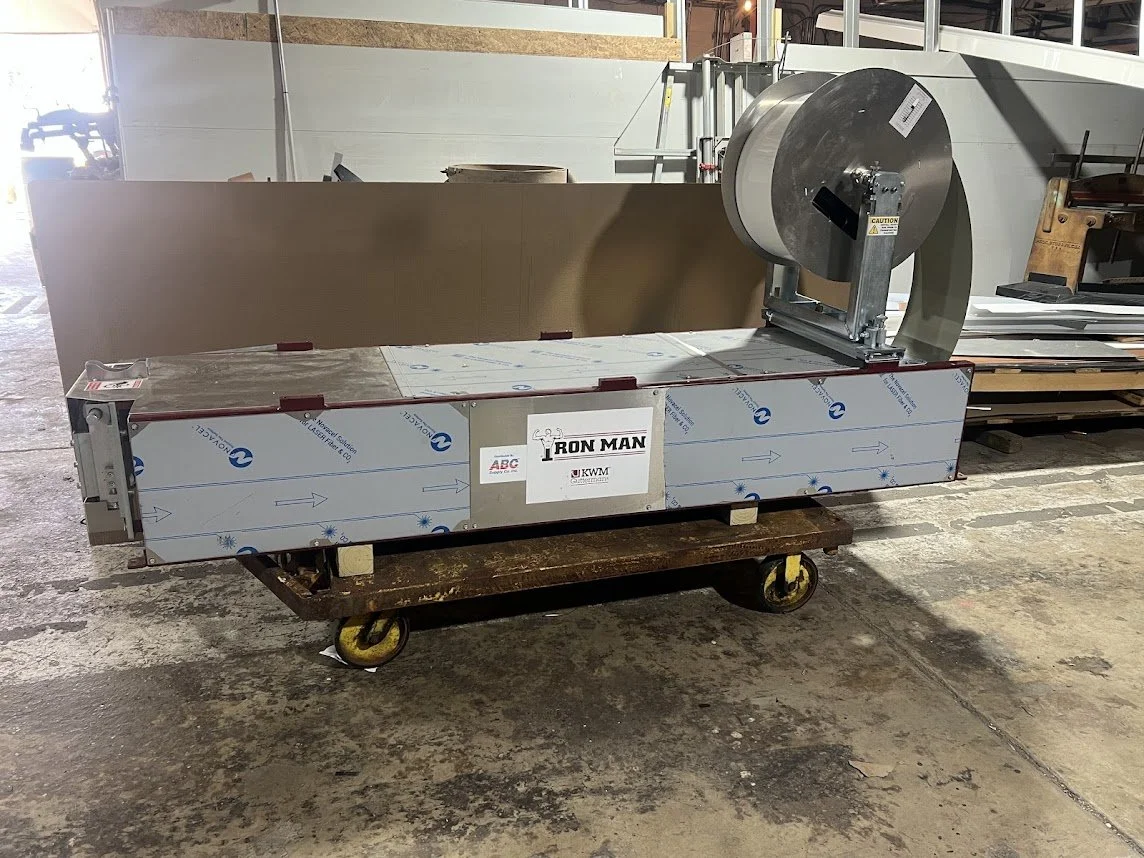 USED IRONMAN 5INCH GUTTER MACHINE