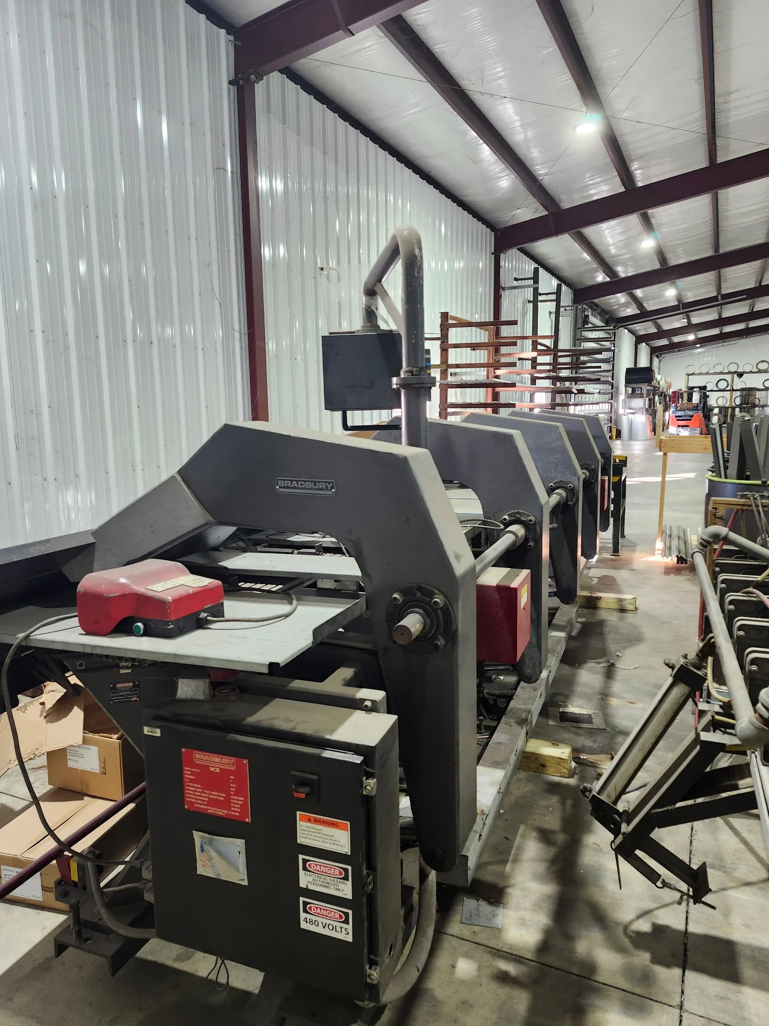 | Condition: USED | Type: CNC FOLDER  | Manufacturer: BRADBURY | Model: UNKNOWN | Year: UNKNOWN |