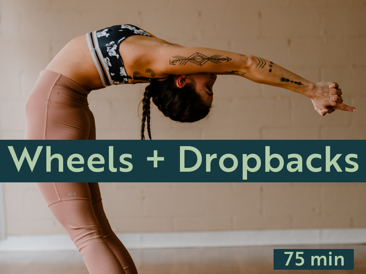 Drop into the unknown... but with support! This wheel-focused practice will teach you how to properly use your legs, breath and core to create a stable base from which to explore dropbacks.