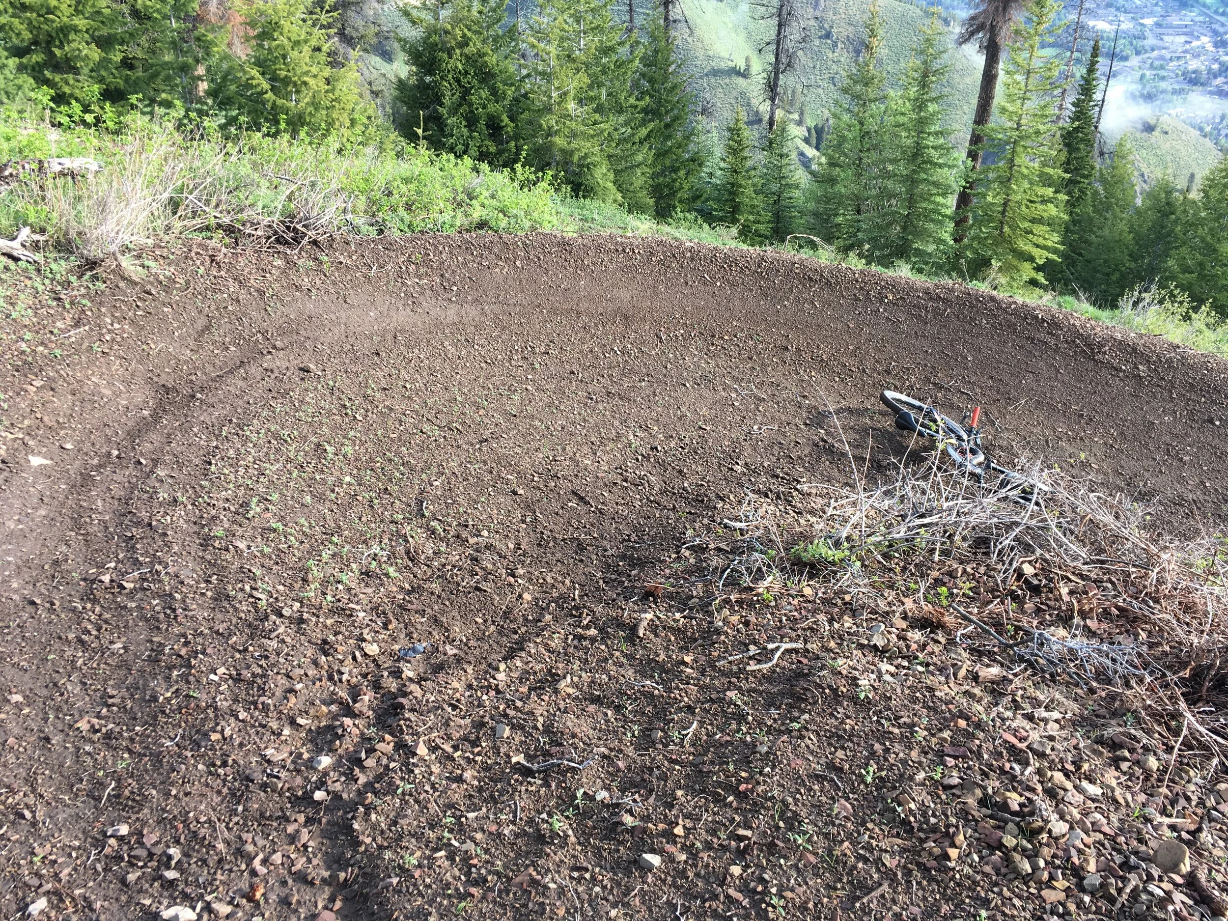 Sun Valley Bike Park - Mind Bender - Rough Berm