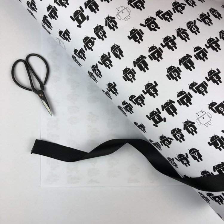 Personalised Gift Wrap / 100% Recyclable / Large Wrapping Paper