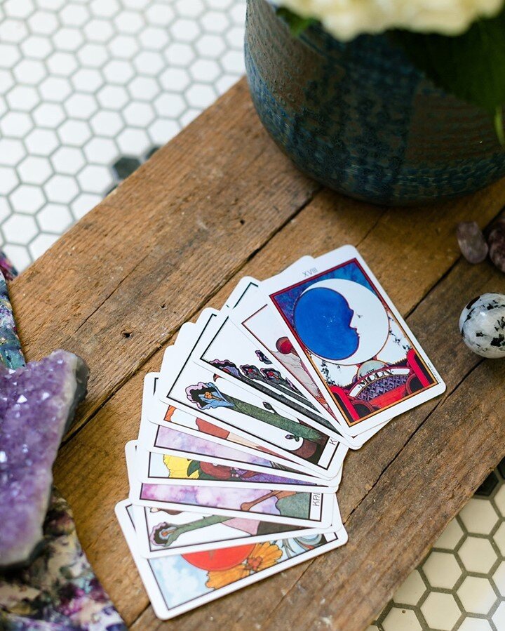 Winding down the week. 〰️ Interested in exploring #tarot? Shop The Medicine Woman Tarot deck &amp; guidebook via senseshop.co/spirit or #linkinbio.