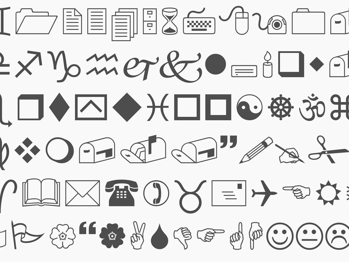 The mysterious case of: 🕈♓⬛♑♎♓⬛♑⧫ (Wingdings)