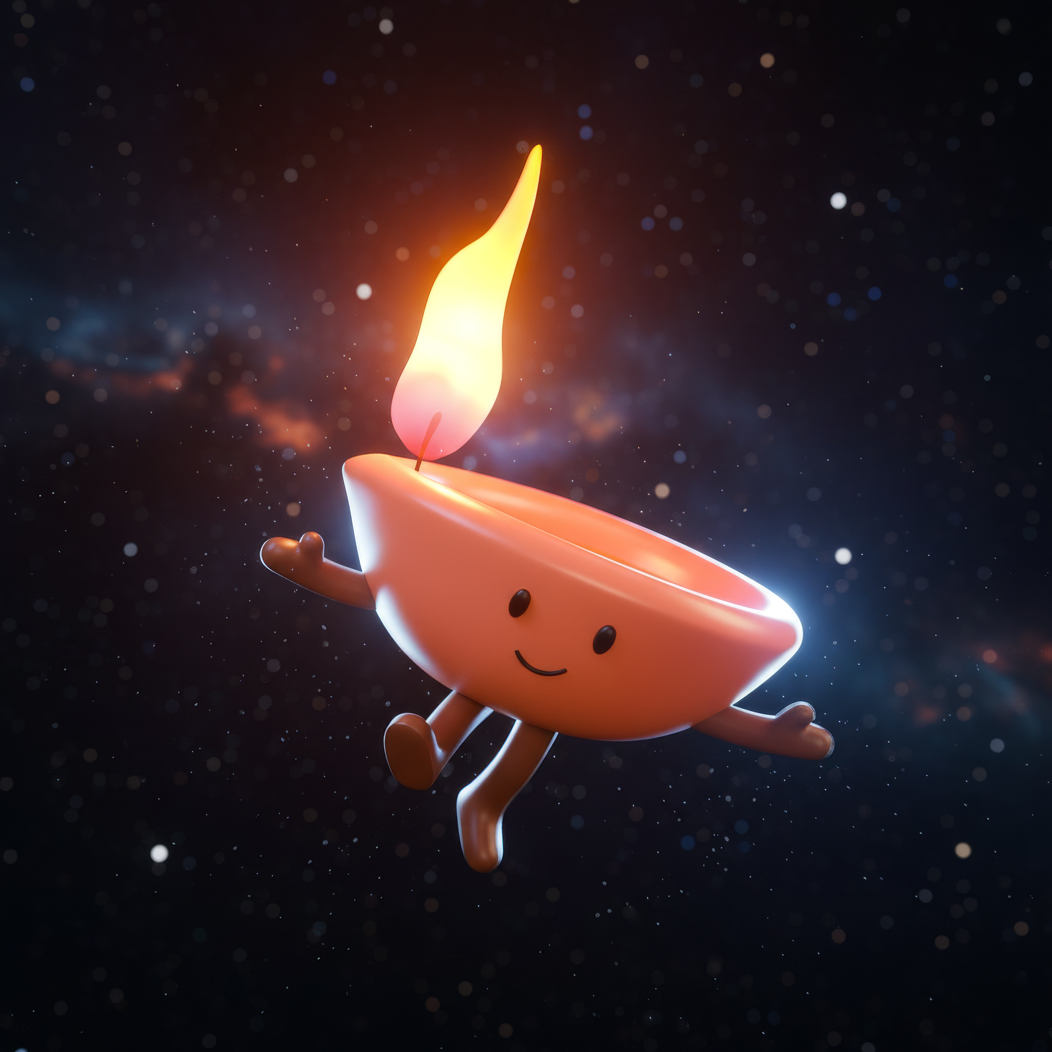 Pinterest Diwali 3D Mascot