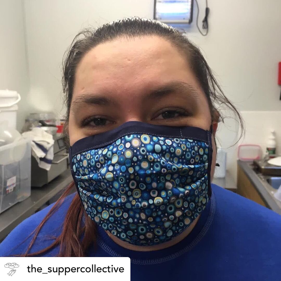 Posted @withregram &bull; @the_suppercollective Massive thanks to @yorkscrubs for all these beautiful hand made face masks ❤️
.
.
A huge help to The Choose 2 Youth team who are helping out with the Supper Collective meals