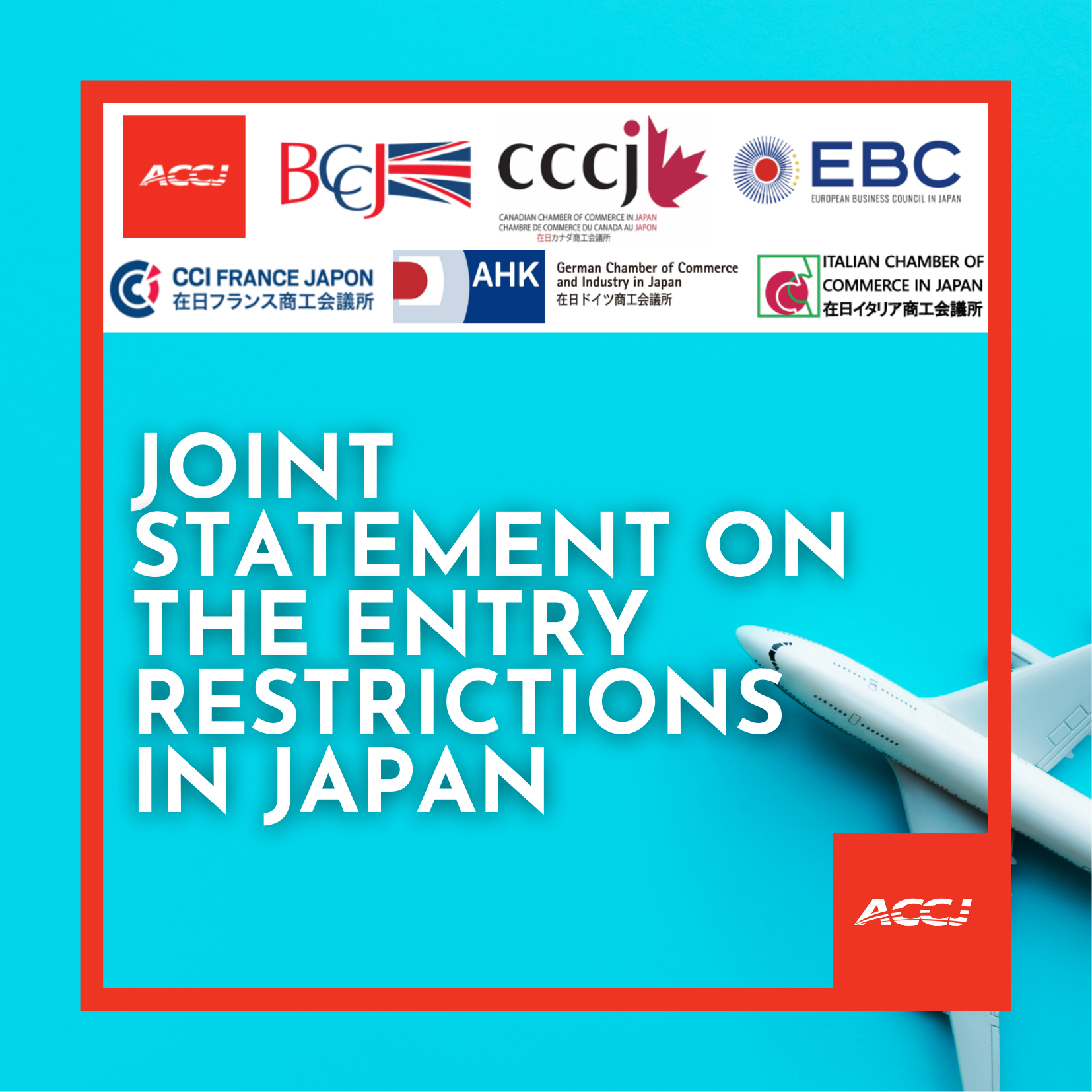 Joint Statement on Entry Restrictions in Japan