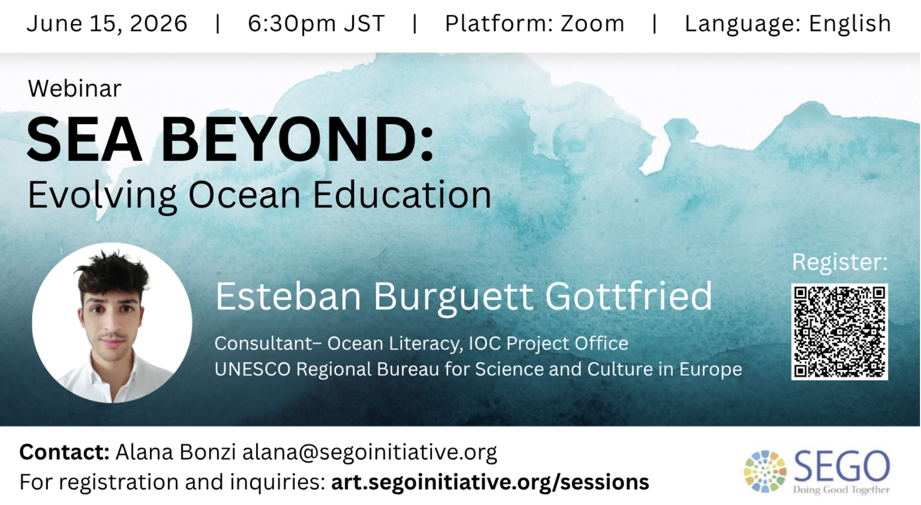 SEGO Initiative’s 2026 UN World Oceans Programming: June 15
