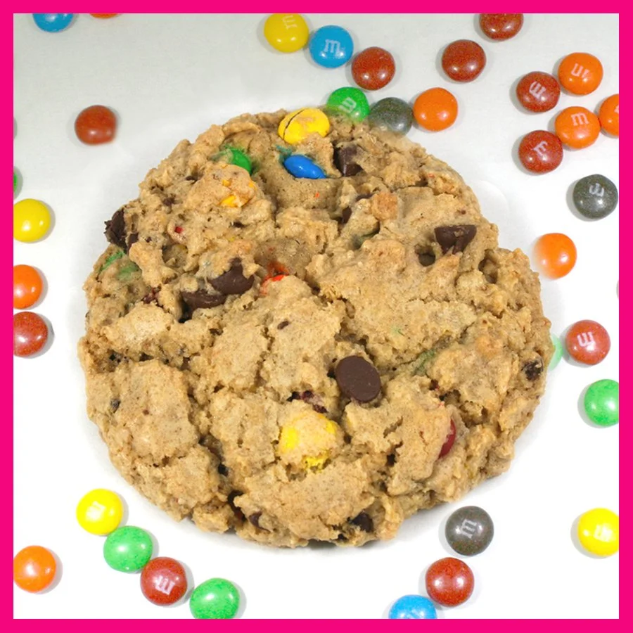 m&m cookie