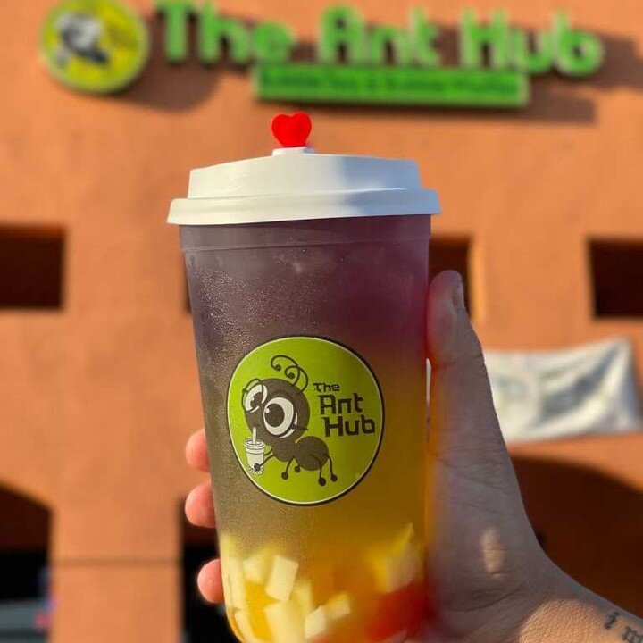 Beat the heat 🔥 and come to The Ant Hub 🐜 and drink our refreshing Boba's 🍹. 
-
We're open Monday to Saturday from 11 am to 10 pm!
-
-
-
-
-
#theanthub #freshingdrink #boba #bobatea #bobadrink #bobafruittea #fruitteas #bubbletea #bubblemilktea #bo