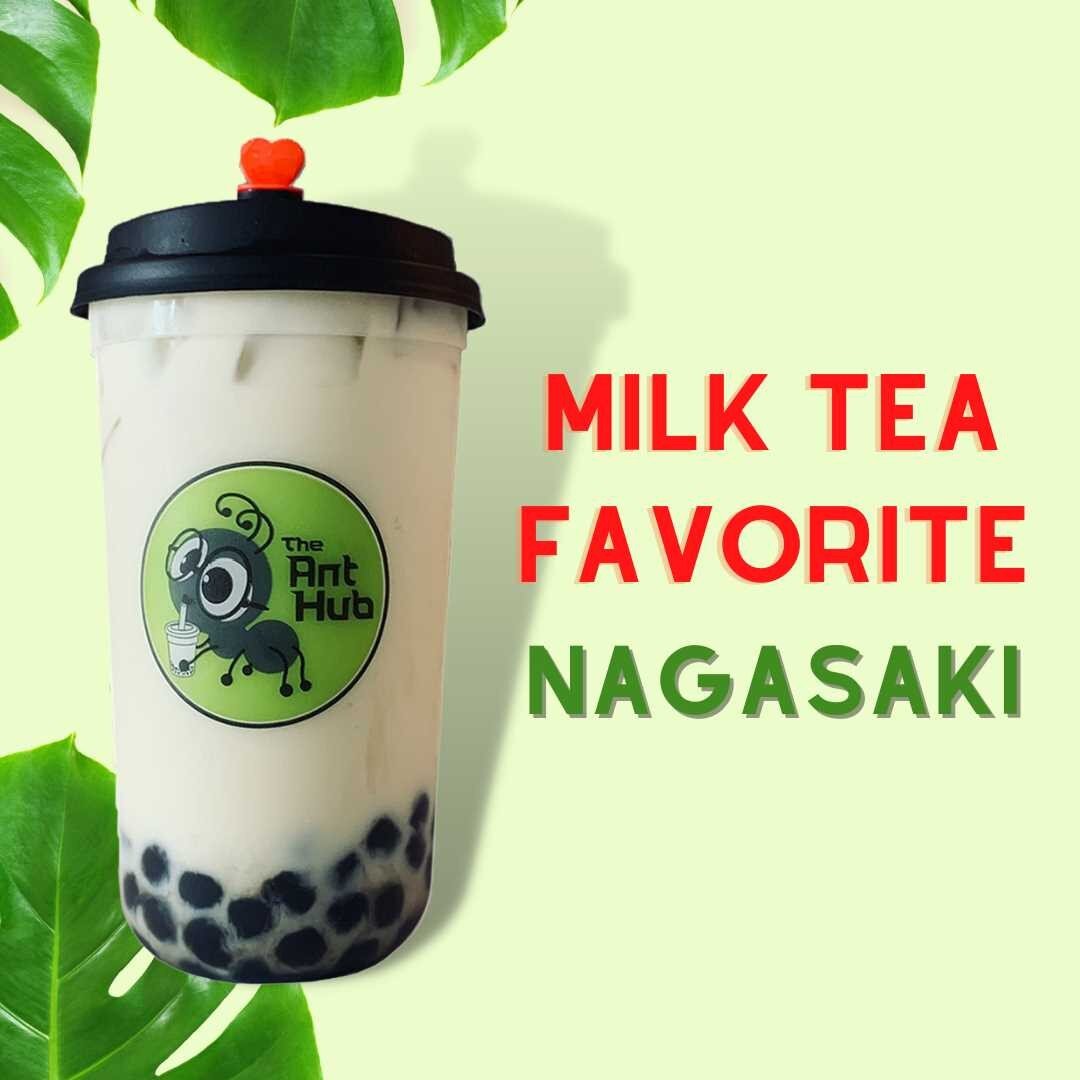 Nagasaki is  another Milk Tea favorite 🤩
Green tea base tastes light and refreshing.
🥰.
-
Open Monday to Saturday 11 am to 10 pm! ⭐️
-
-
-
-
-
#nagasakidrink #greenteabubbletea #milkteabubbletea #bobatea #greenteabobatea #greenteabobas #greenteabob