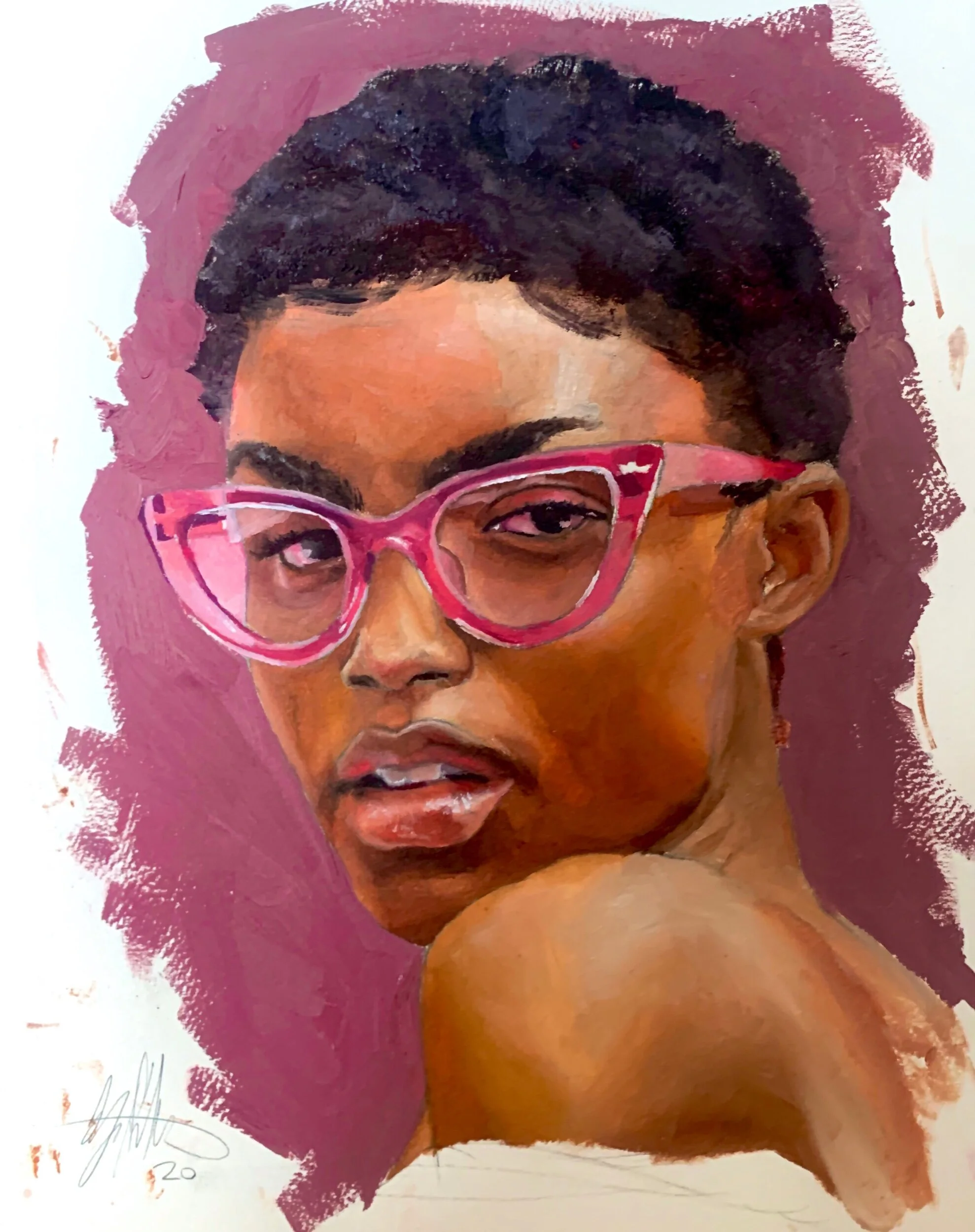 Portrait Sketch 8x10”
Sold