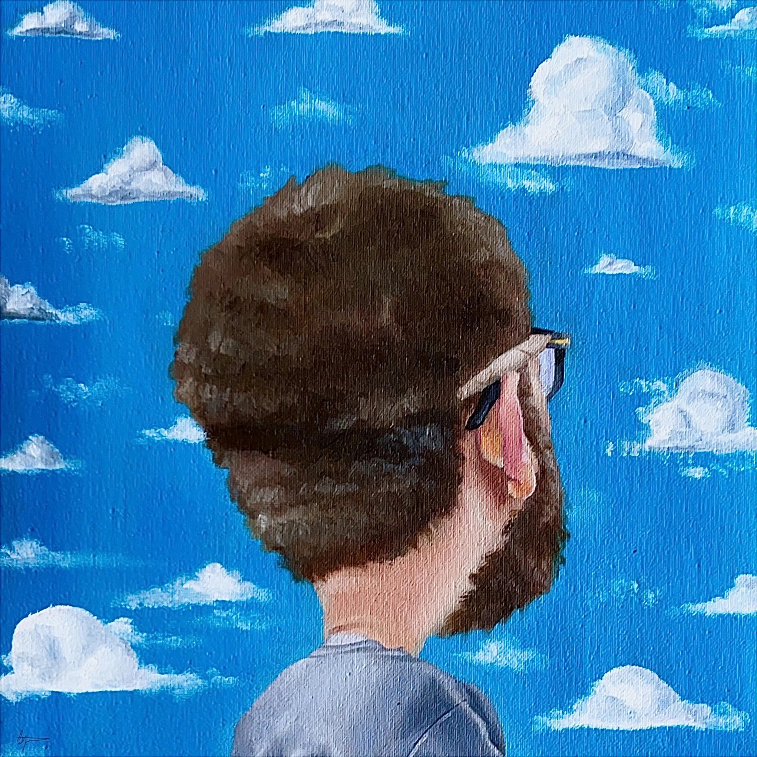 Stylized Portrait of DrewFamous 12x12” Oil
NFS