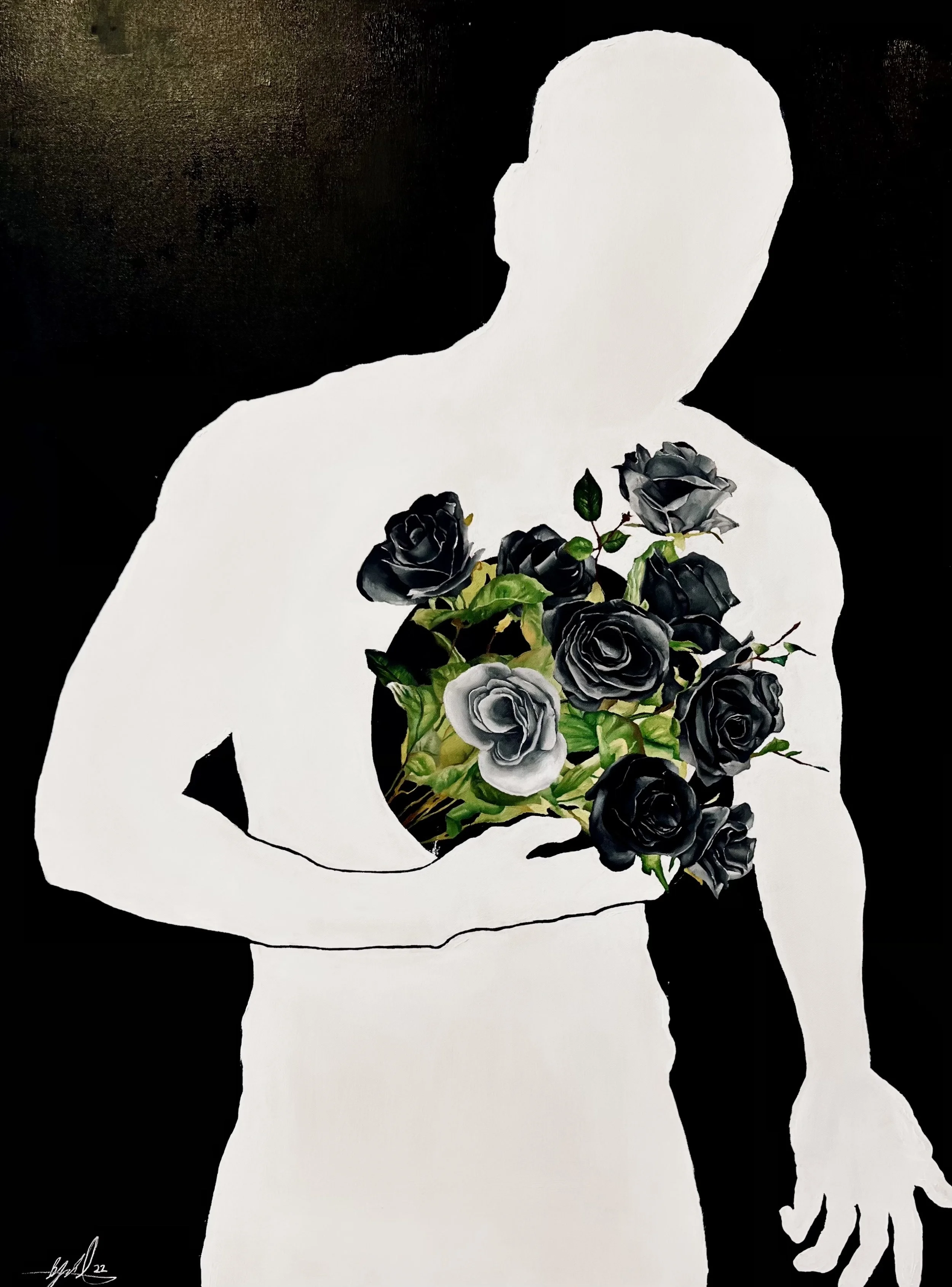 ‘Wounded” 36x48” Oil
$3,000