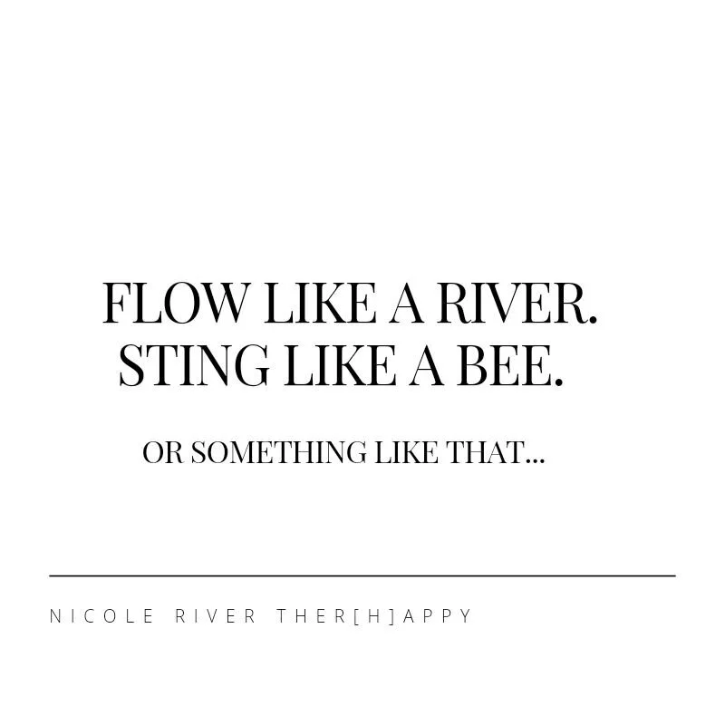 Affirmation: I go with the flow of life

Asana: Cat Cow

Journal Prompt: 
We are flowing right into  spring! Finally! 

Creative. Movement. Aunt. Water. Go with. Inside. Full. Cash. Ebb +. Electrical. State. All really good words that go with FLOW. W