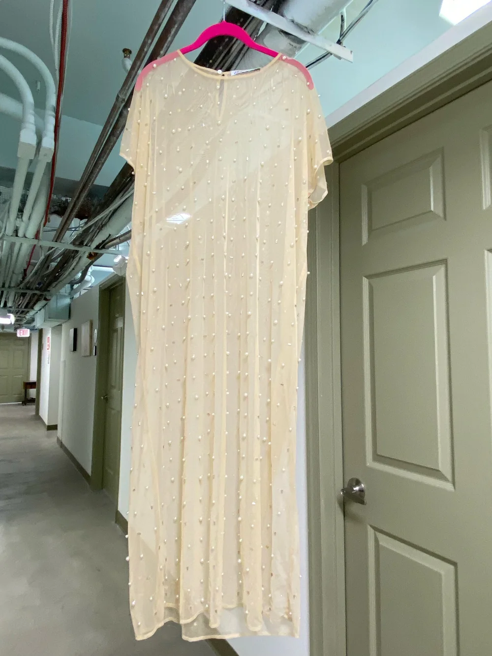Zara Beaded Overlay Dress  Maylana's Atelier