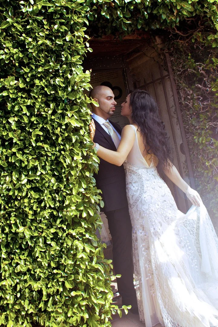 OC Engagement Proposal photography in Mission San Juan Capistrano