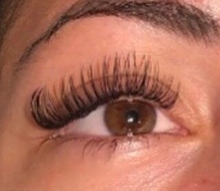 Full set of Silk lashes 💕