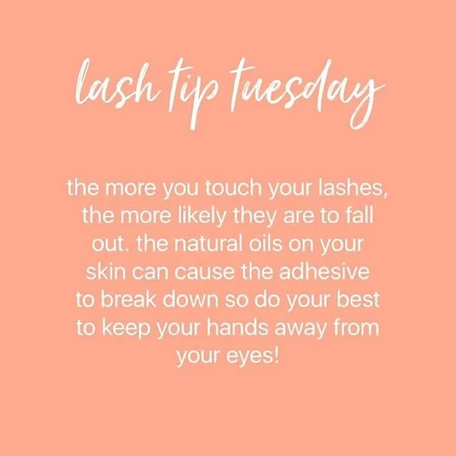 The less you touch , the better they stay 😊