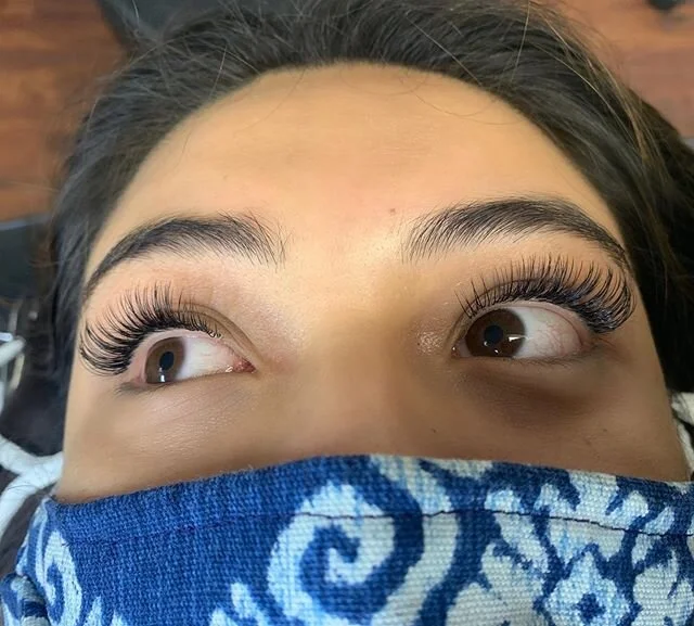 Full set of lashes 😍