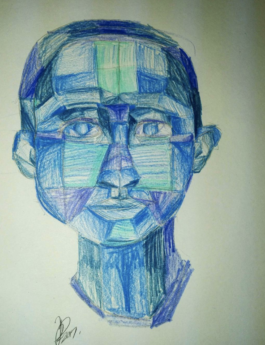 Blue self portrait.png
