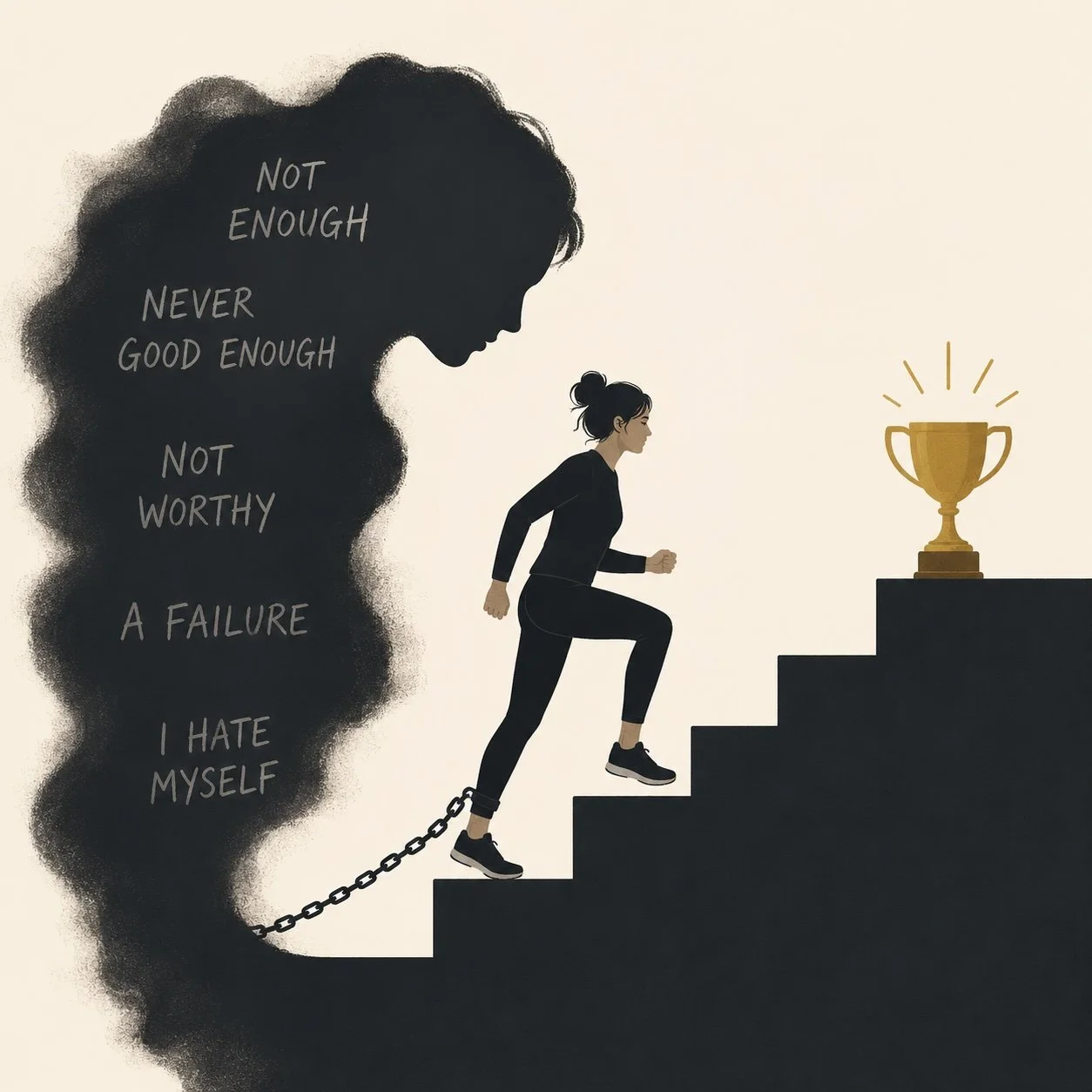 When High Achievement Is Just Self-Hatred Wearing A Suit