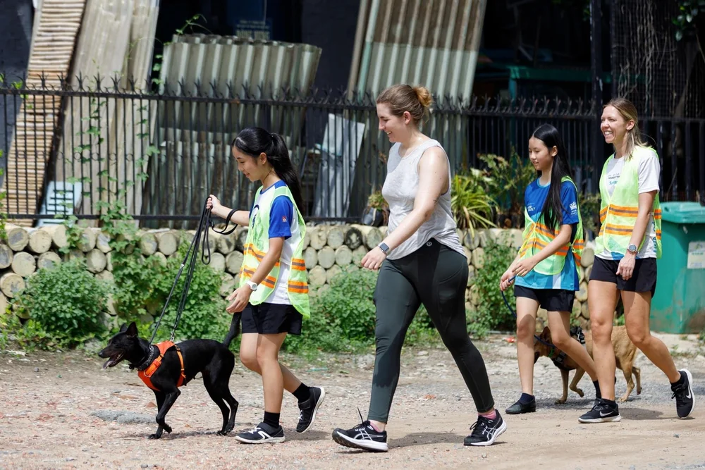 Paws for a Cause shelter visit program