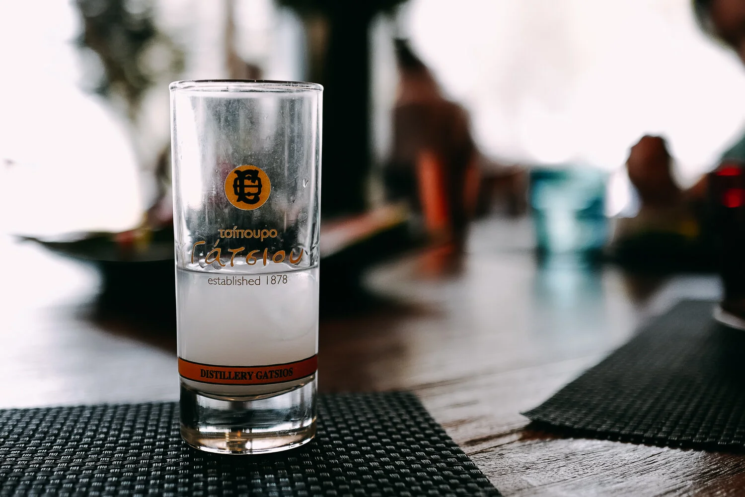 Ouzo, a signature Greek spirit.