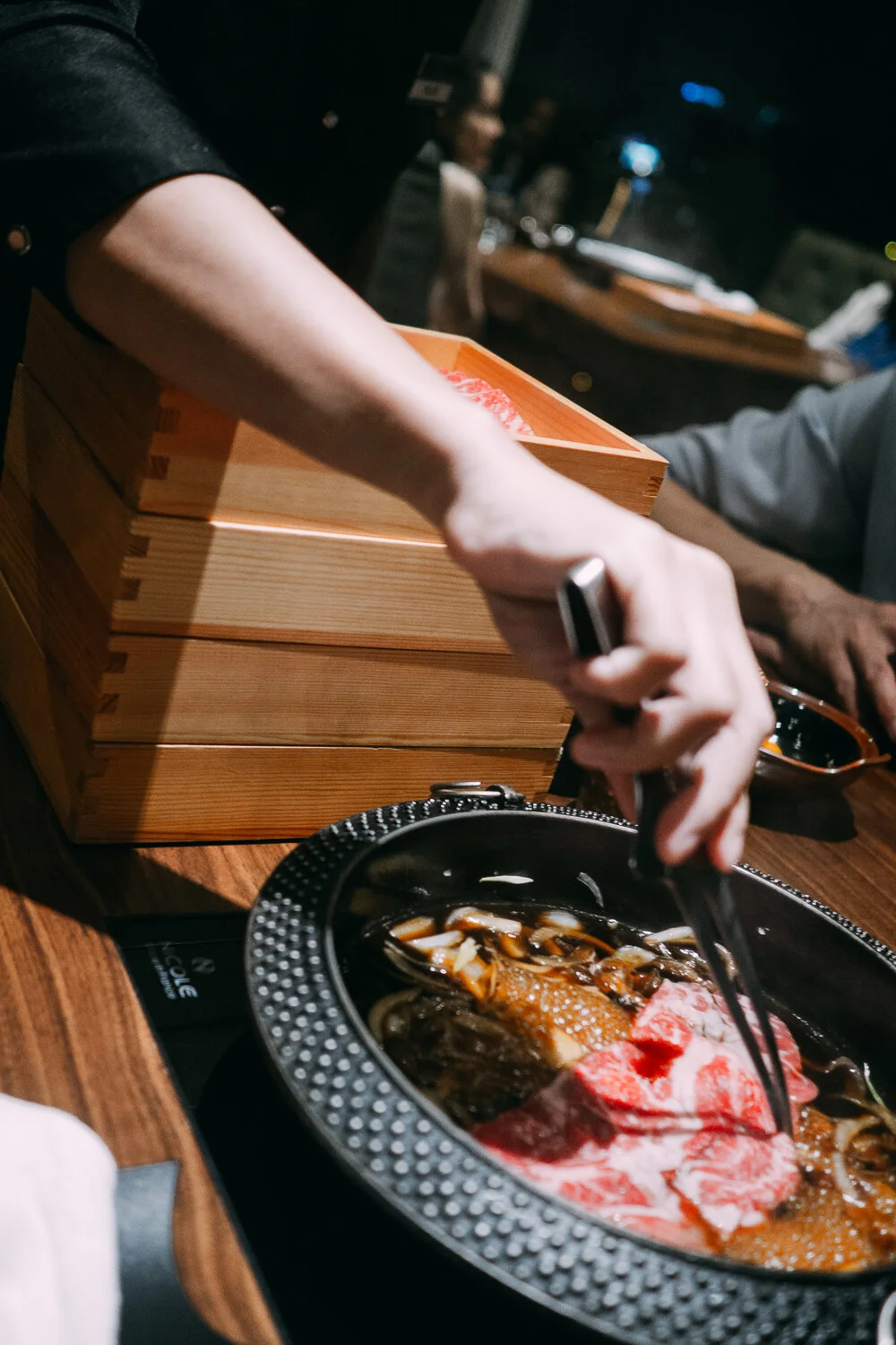 Sukiyaki at Nabezo (Central Embassy)