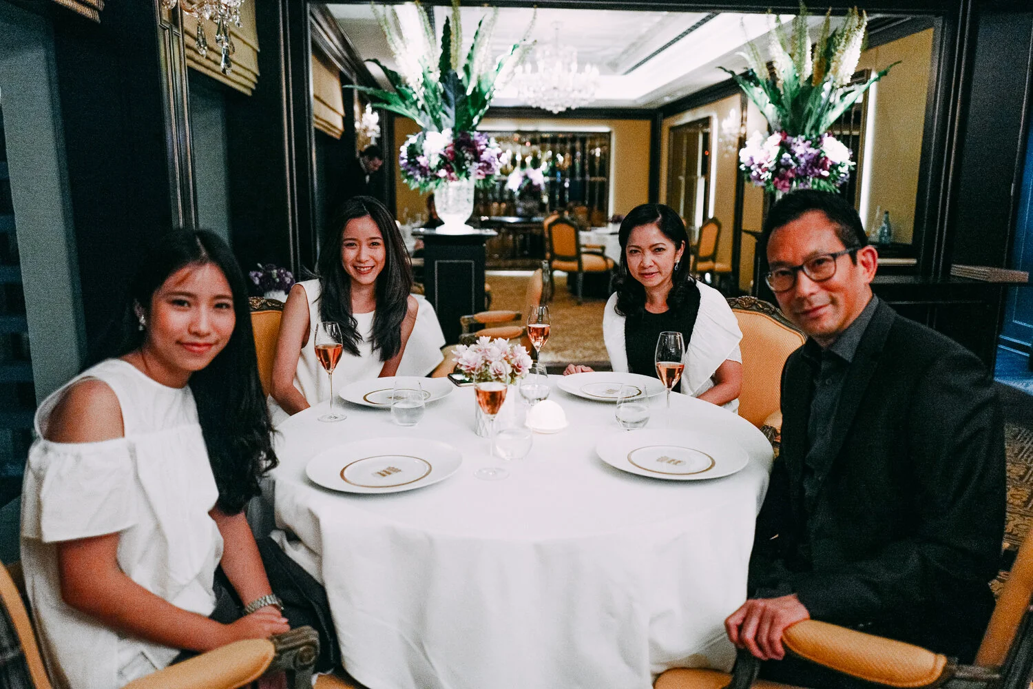 Last dinner with the family at one of the best restaurants in town, Le Normandie.