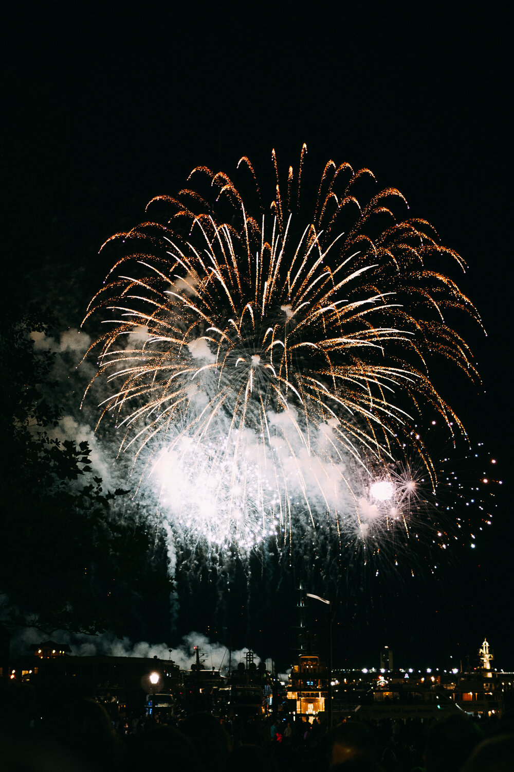 View from the Christopher Columbus park.