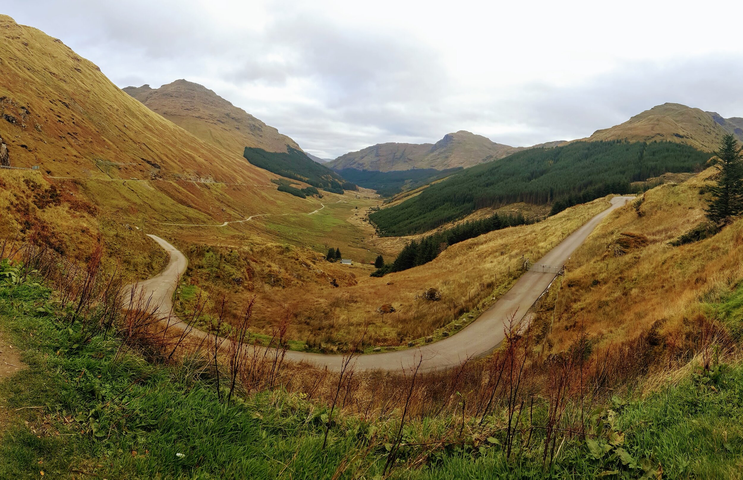 Scottish Highlands; photographic print; October 2019