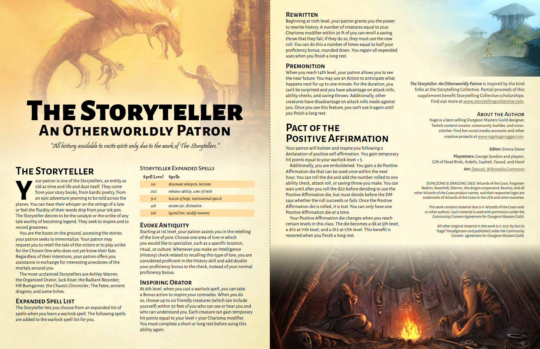 Layout Examples — Rage Kage Games