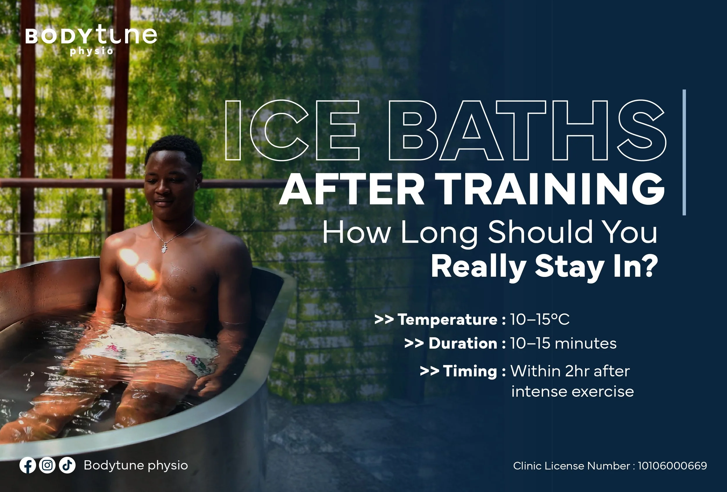 Ice Baths After Training: How Long Should You Really Stay In?