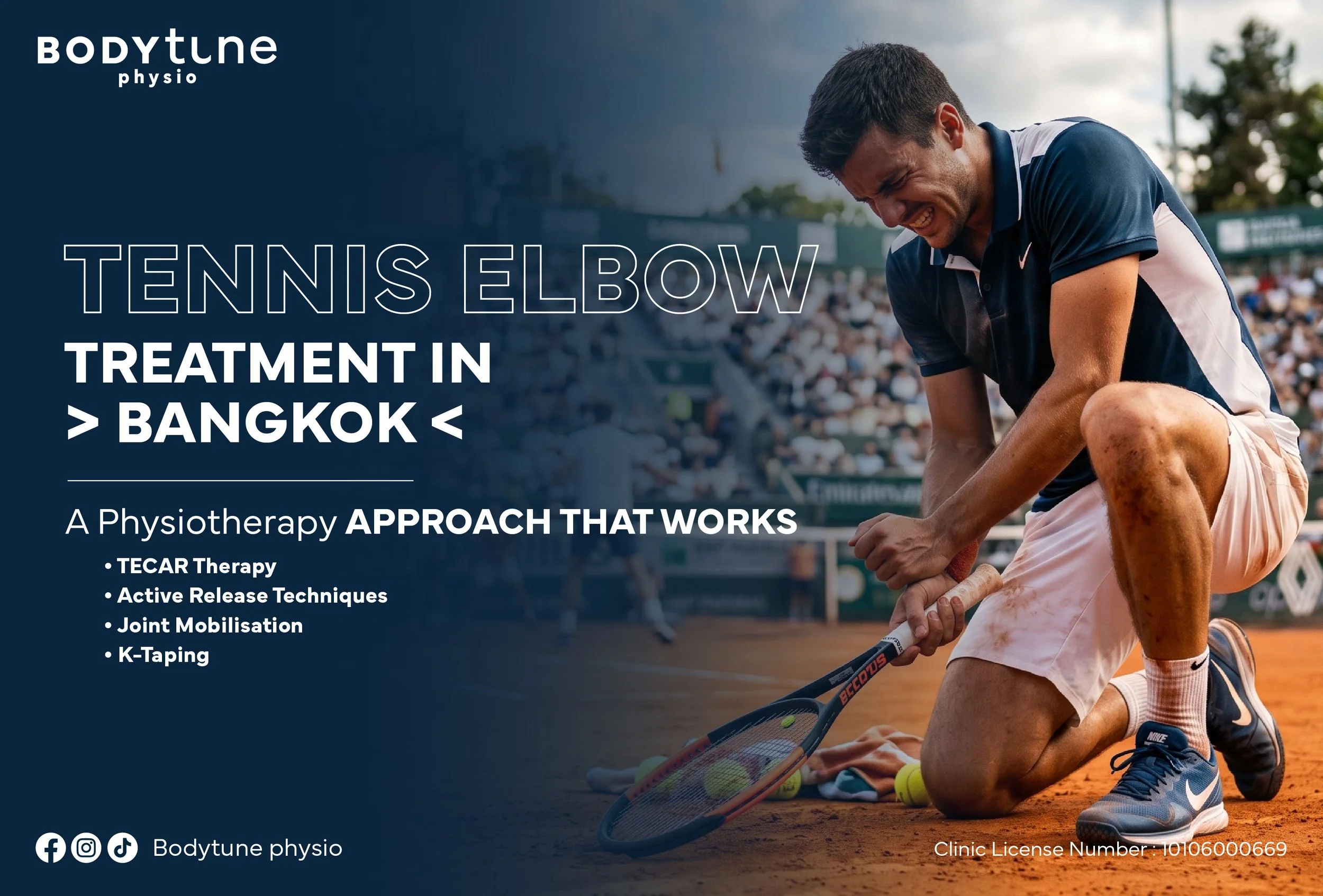 Tennis Elbow Treatment in Bangkok: A Physiotherapy Approach That Works