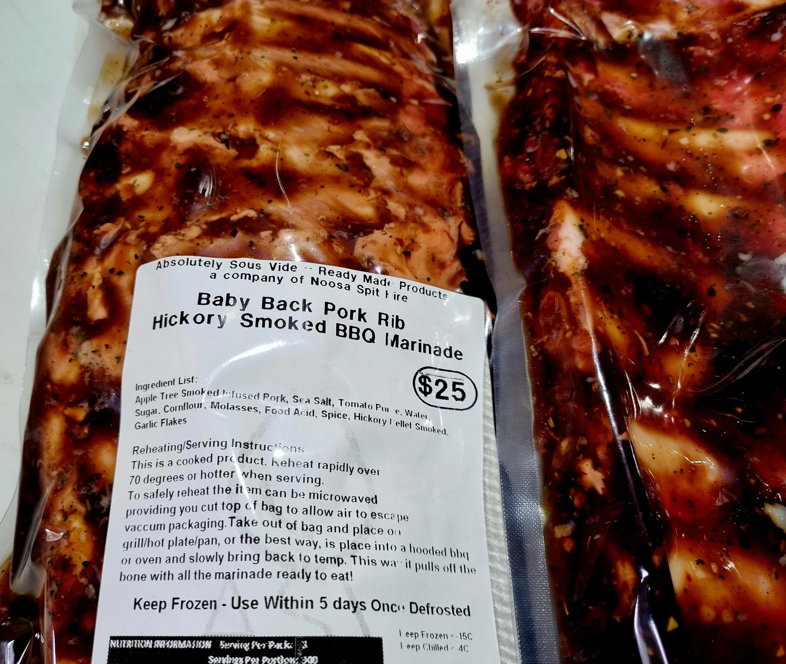 Back Bbq Ribs Temperature Barbecue Ribs Sous Vide Spare Ribs