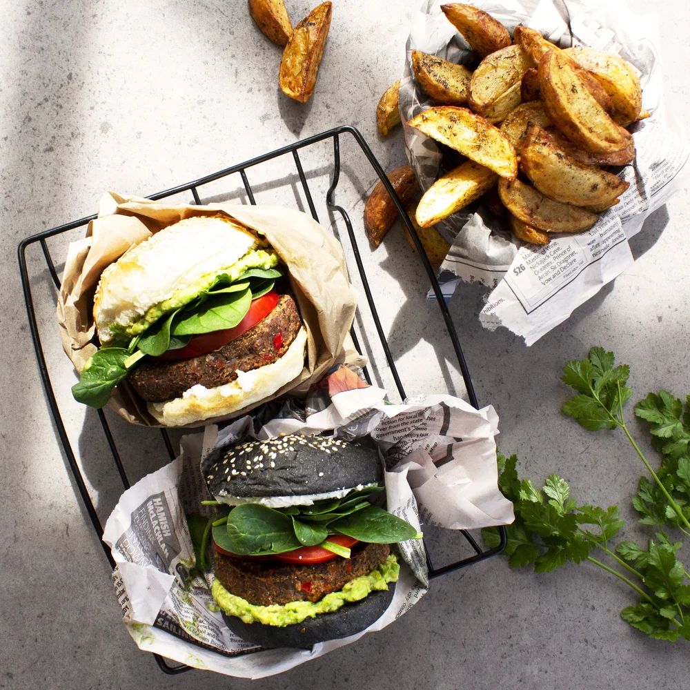 The Ultimate Veggie Burger The Blunt Knife