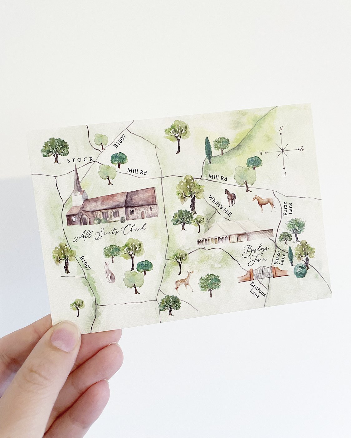 Wedding Map Invite