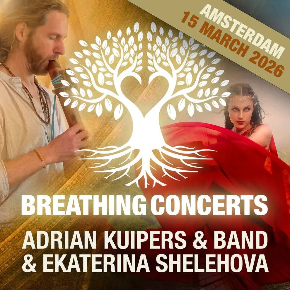 Breathing Concert met Adrian Kuipers &amp; Ekaterina Shelehova - 15 maart in de Dominicus Kerk in Amsterdam