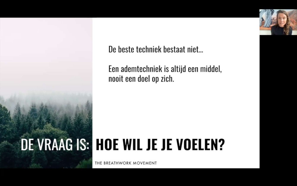 Masterclass Ademwerk: ontdek alles over de kracht van de adem