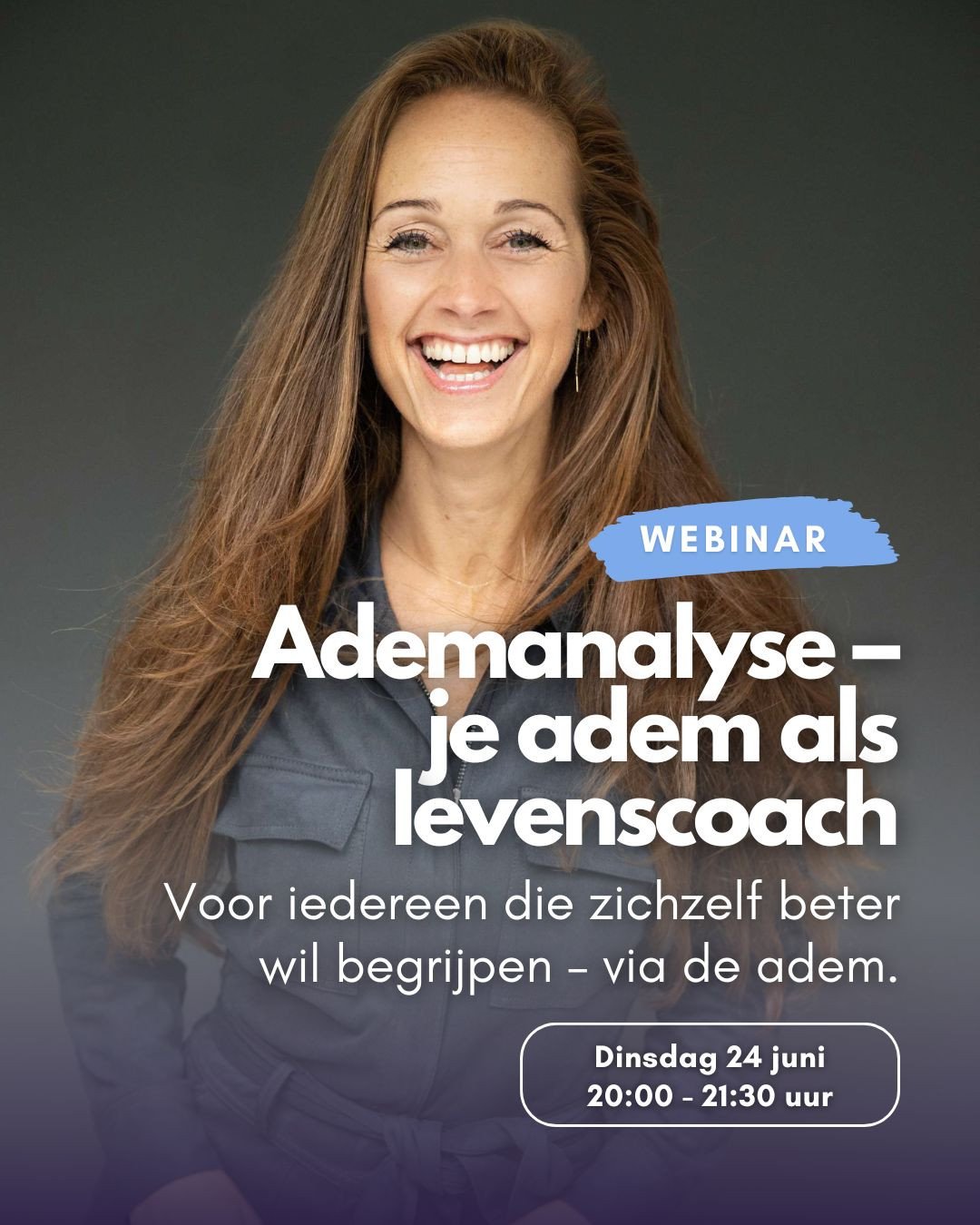 Ik vind dit zo'n fascinerend onderwerp. Want we staan er zelden bij stil, maar je ademhaling vertelt je z&oacute;veel.⁠
⁠
Over hoe jij omgaat met stress. Of je controle houdt, of juist kunt loslaten. Hoe veilig je je voelt. En nog veel meer &ndash; a