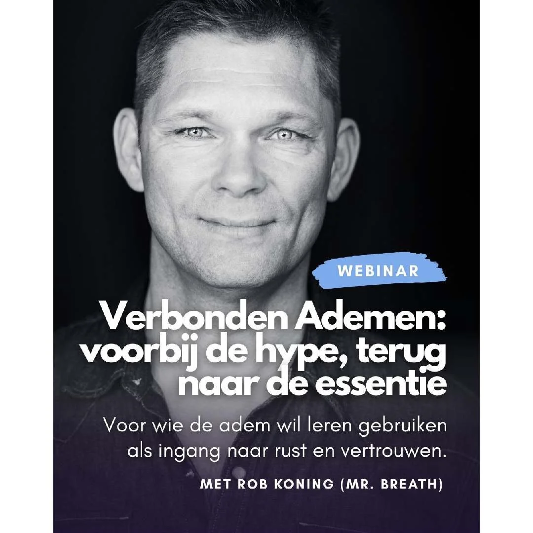 Webinar: Verbonden Ademen - voorbij de hype, terug naar de essentie