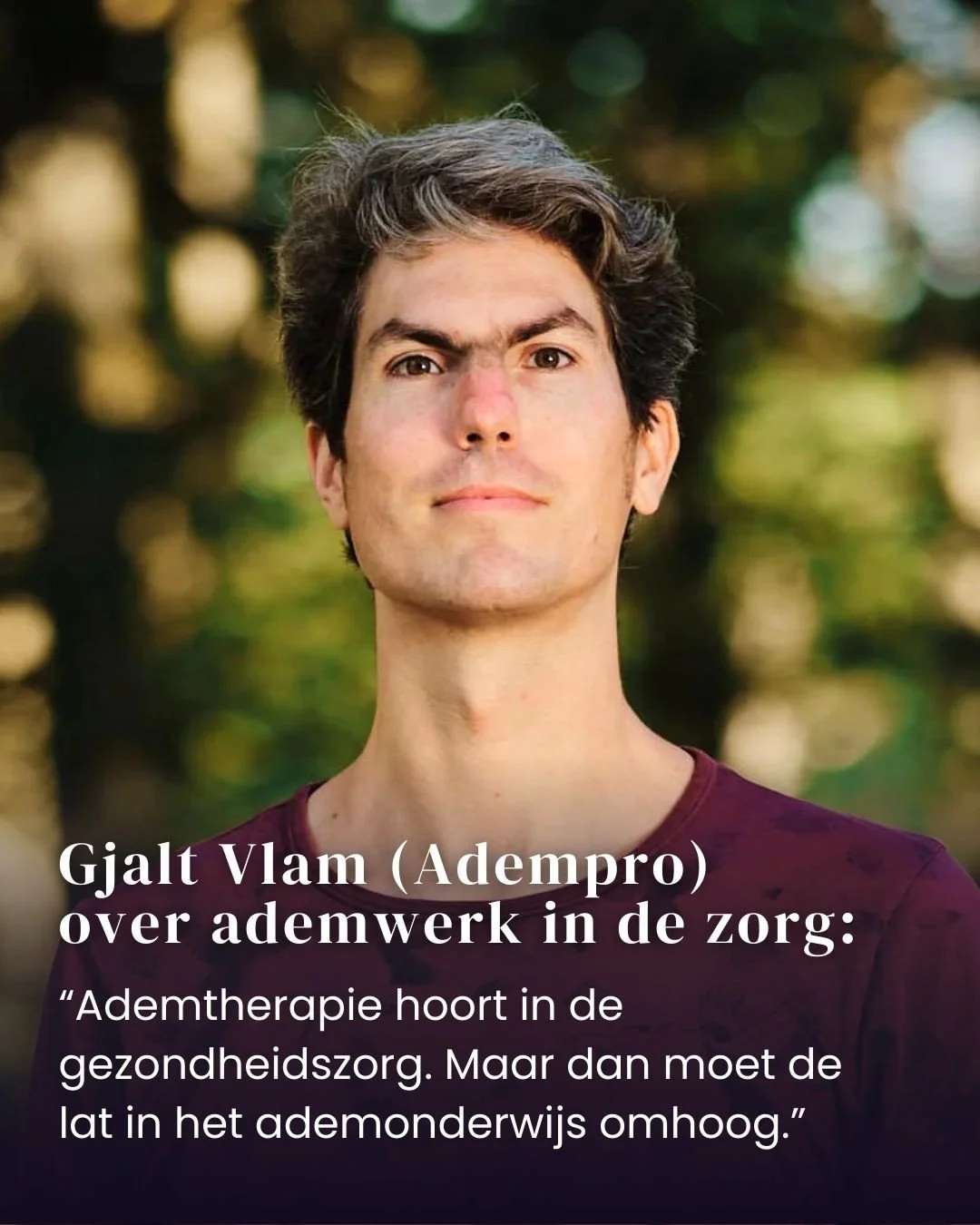 Ademwerk groeit. In zichtbaarheid. In populariteit. In aanbod.⁠
⁠
Maar als we willen dat ademtherapie een vaste plek krijgt binnen de gezondheidszorg, inclusief vergoedingen, dan vraagt dat iets van het veld.⁠
⁠
Ik sprak met @GjaltVlam van @Adempro_O