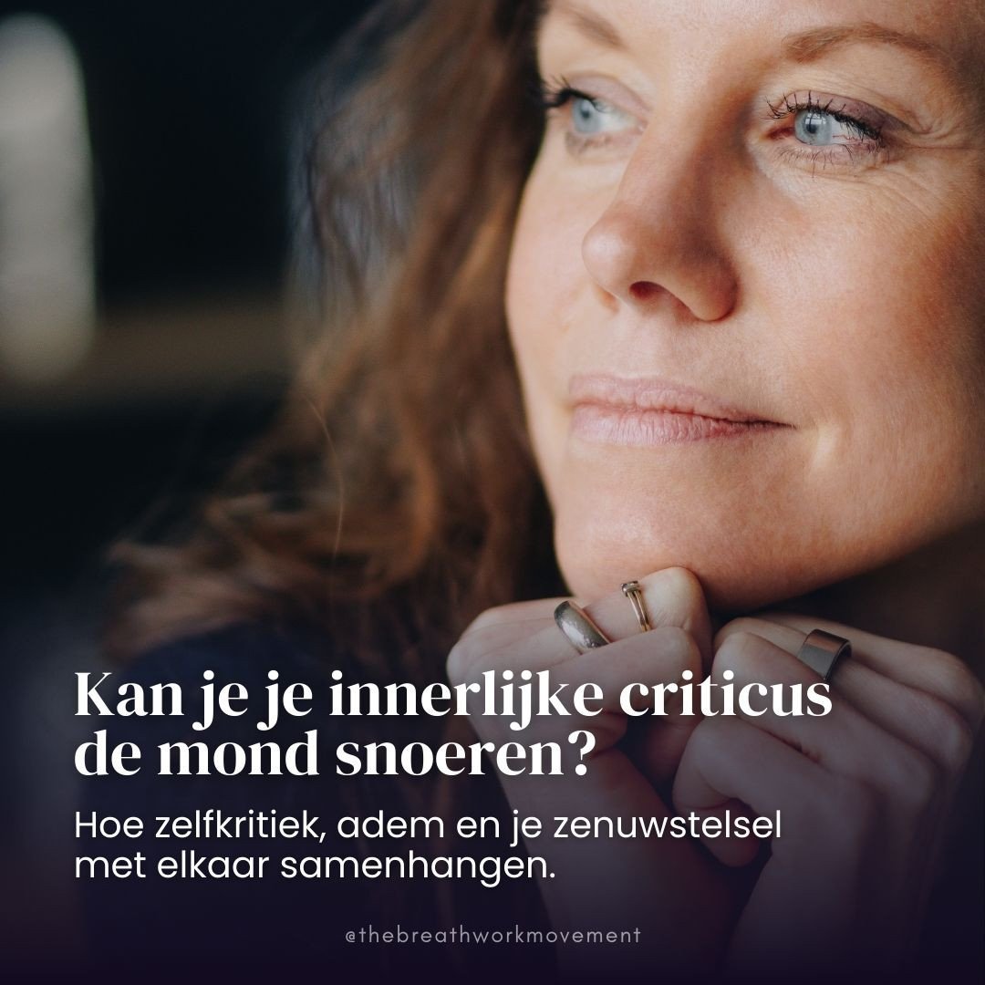 We hebben er allemaal een: een innerlijke criticus. Jarenlang probeerde ik de mijne te killen met positieve gedachten. Maar dit werkt nooit (lang).⁠
⁠
Inmiddels weet ik: als je zenuwstelsel onder spanning staat of overbelast is, is zo&rsquo;n positie