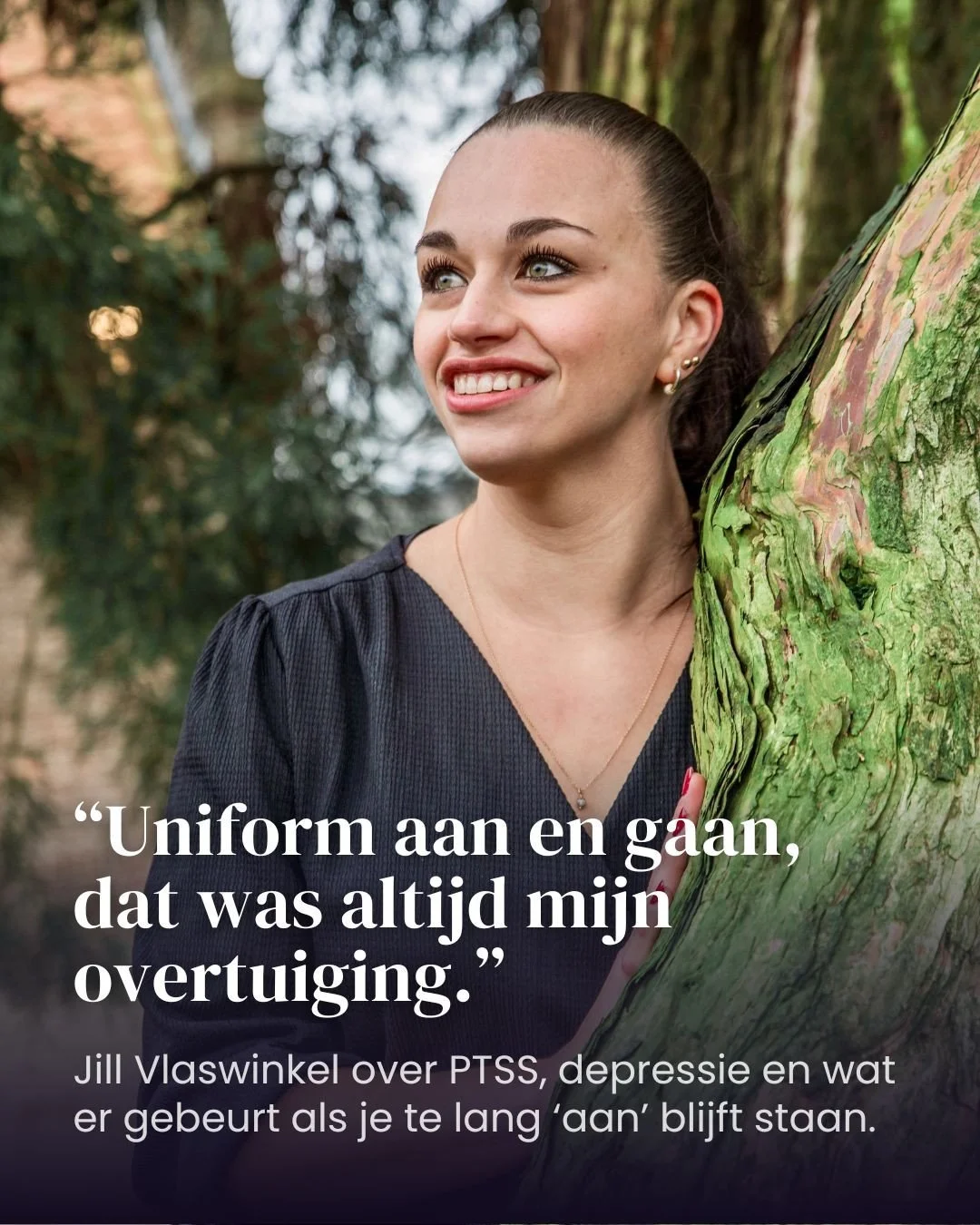 Altijd &lsquo;aan&rsquo; staan. Altijd doorgaan. Nooit stilstaan. Nooit voelen.⁠
⁠
Voor Jill Vlaswinkel (@lichtinlagen) was dat jarenlang de norm. In haar werk bij de politie, maar ook daarbuiten.⁠
⁠
Zelfs toen haar lichaam duidelijke signalen begon 